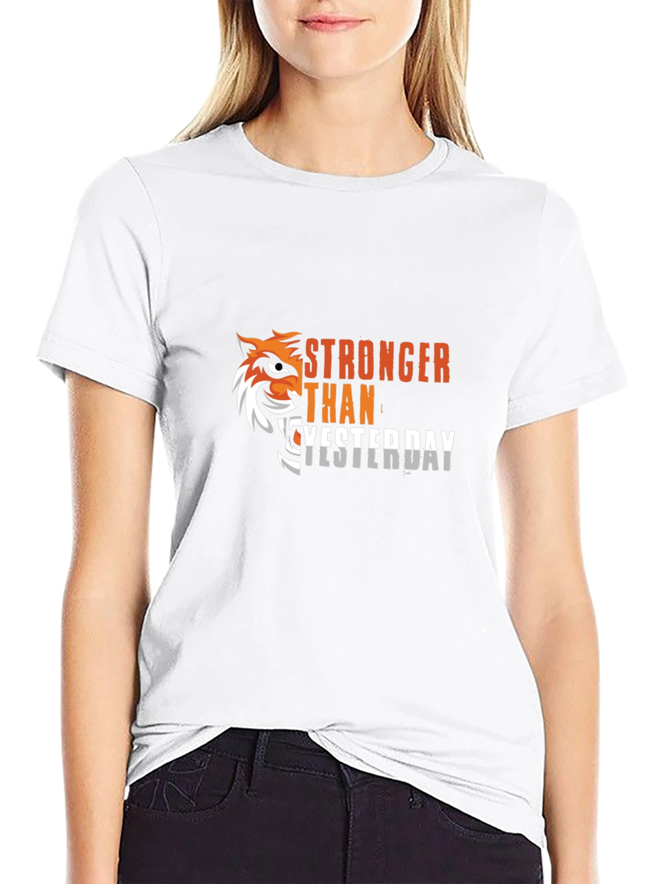 Stronger Than Yesterday Graphic Tee