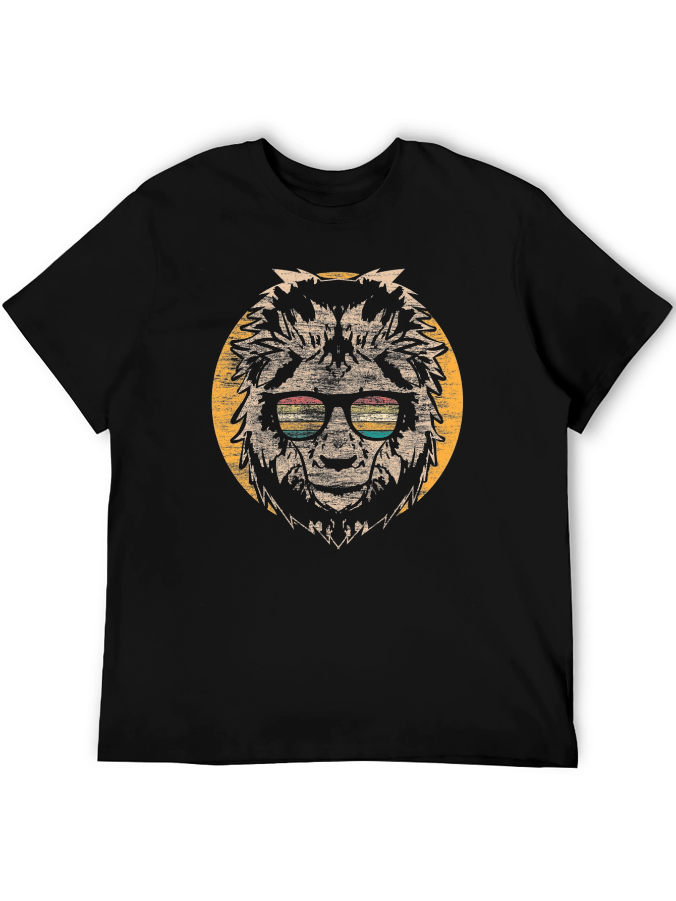 Retro Bigfoot Sunglasses Graphic T-Shirt