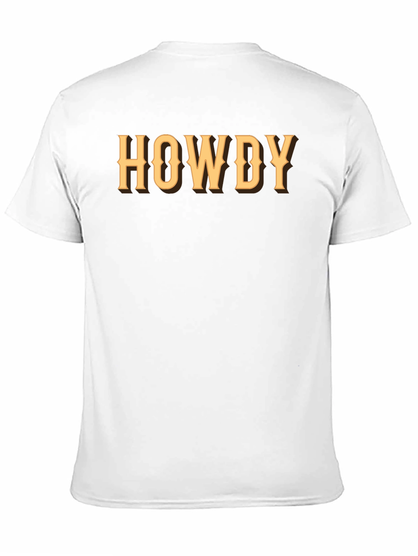 Howdy Cowboy Graphic Tee - Western Style Shirt