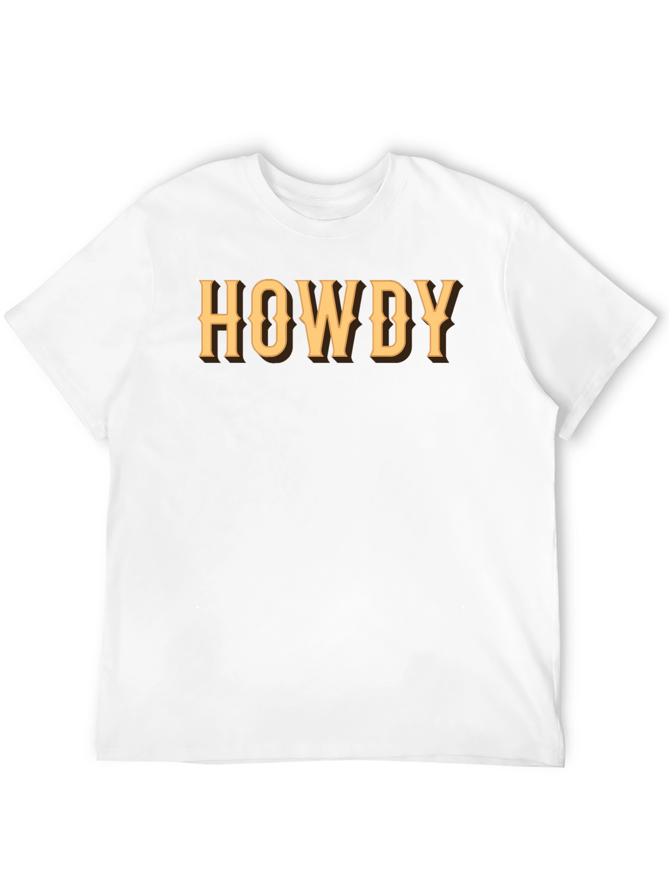 Howdy Cowboy Graphic Tee - Western Style Shirt