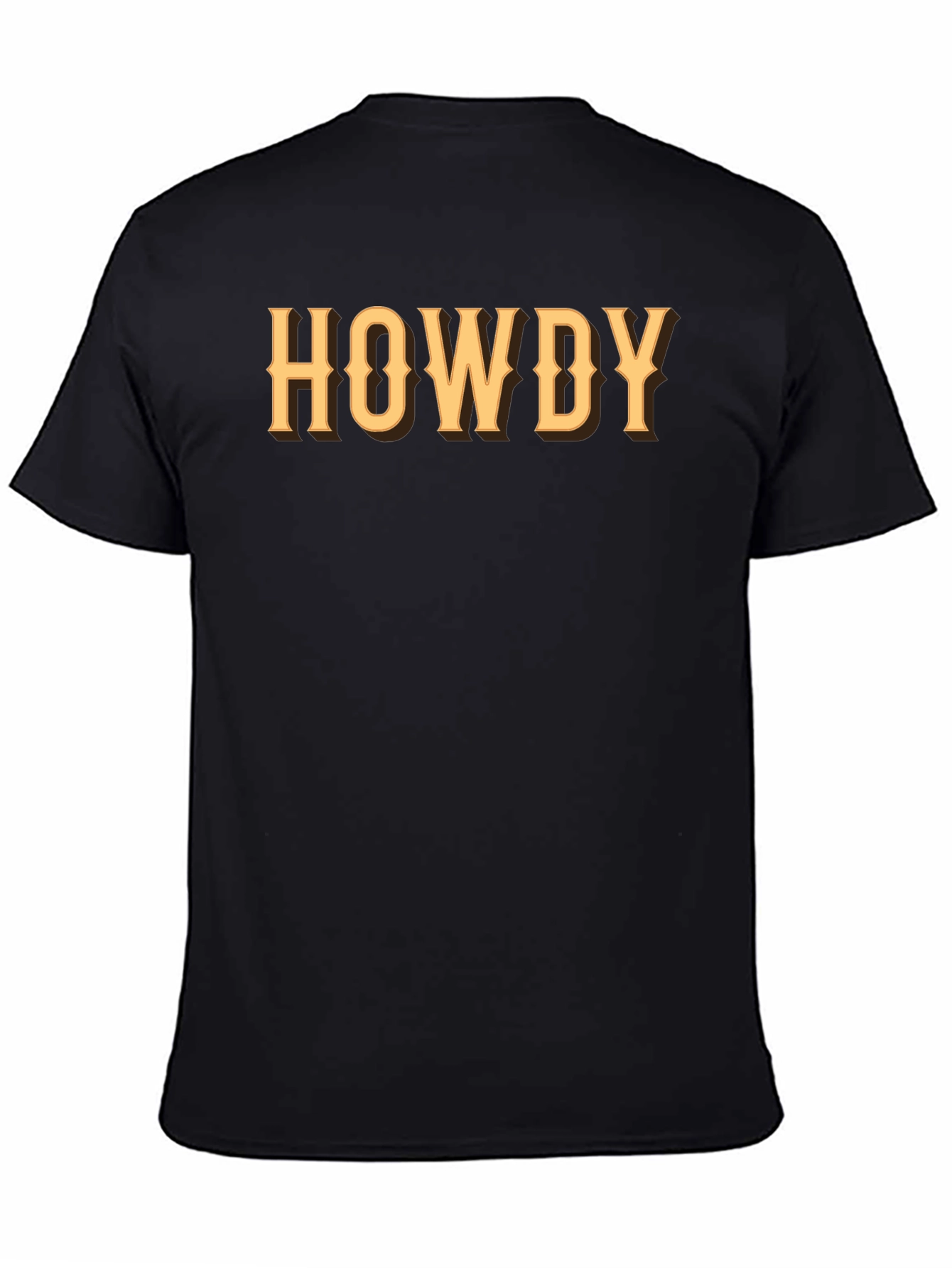 Howdy Cowboy Graphic Tee - Western Style Shirt
