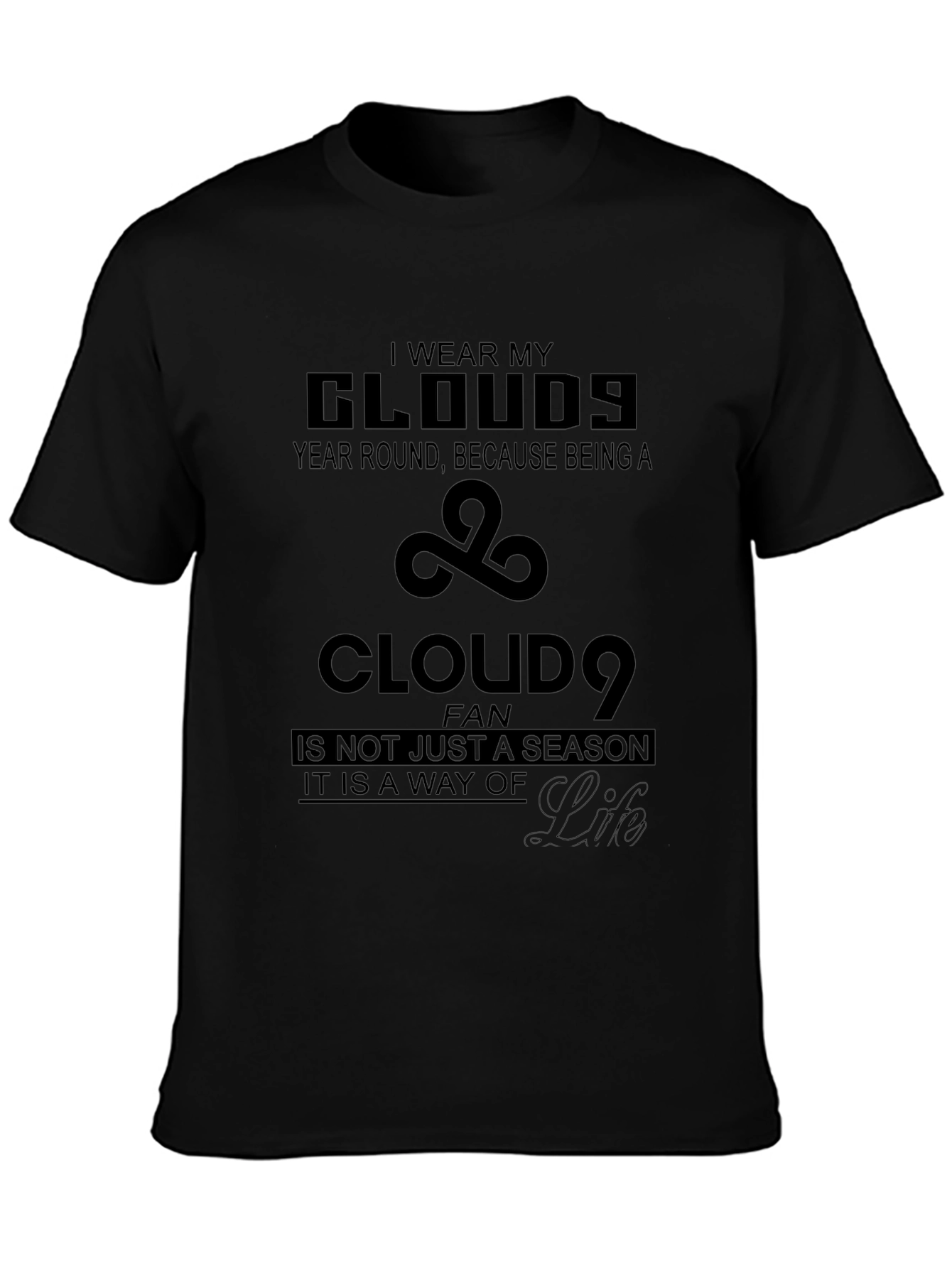 Cloud9 Fan T-Shirt - Year Round Pride