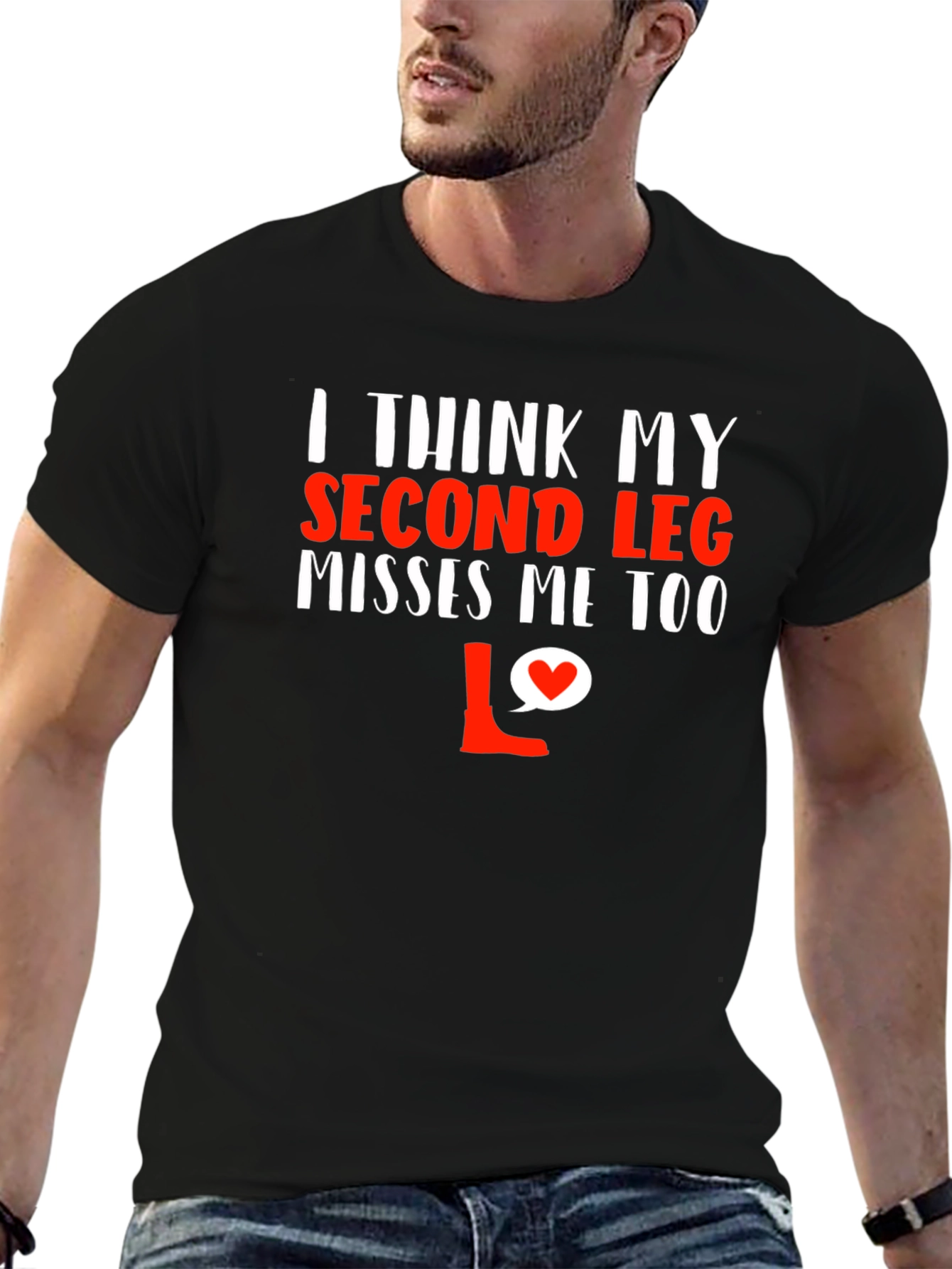 I Think My Second Leg Misses Me T-Shirt