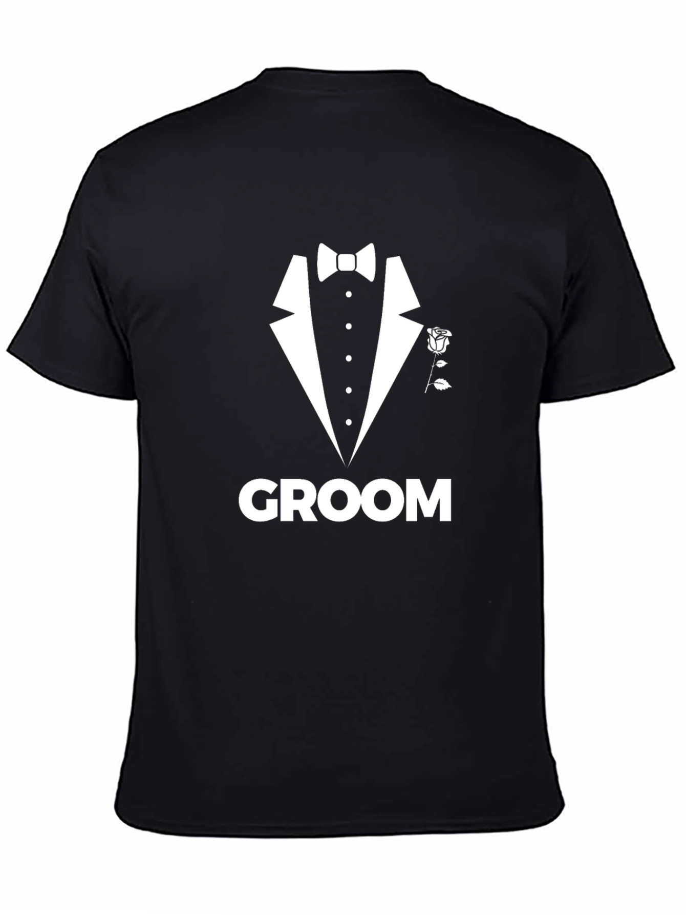 Groom Tuxedo T-Shirt - Wedding Party Apparel