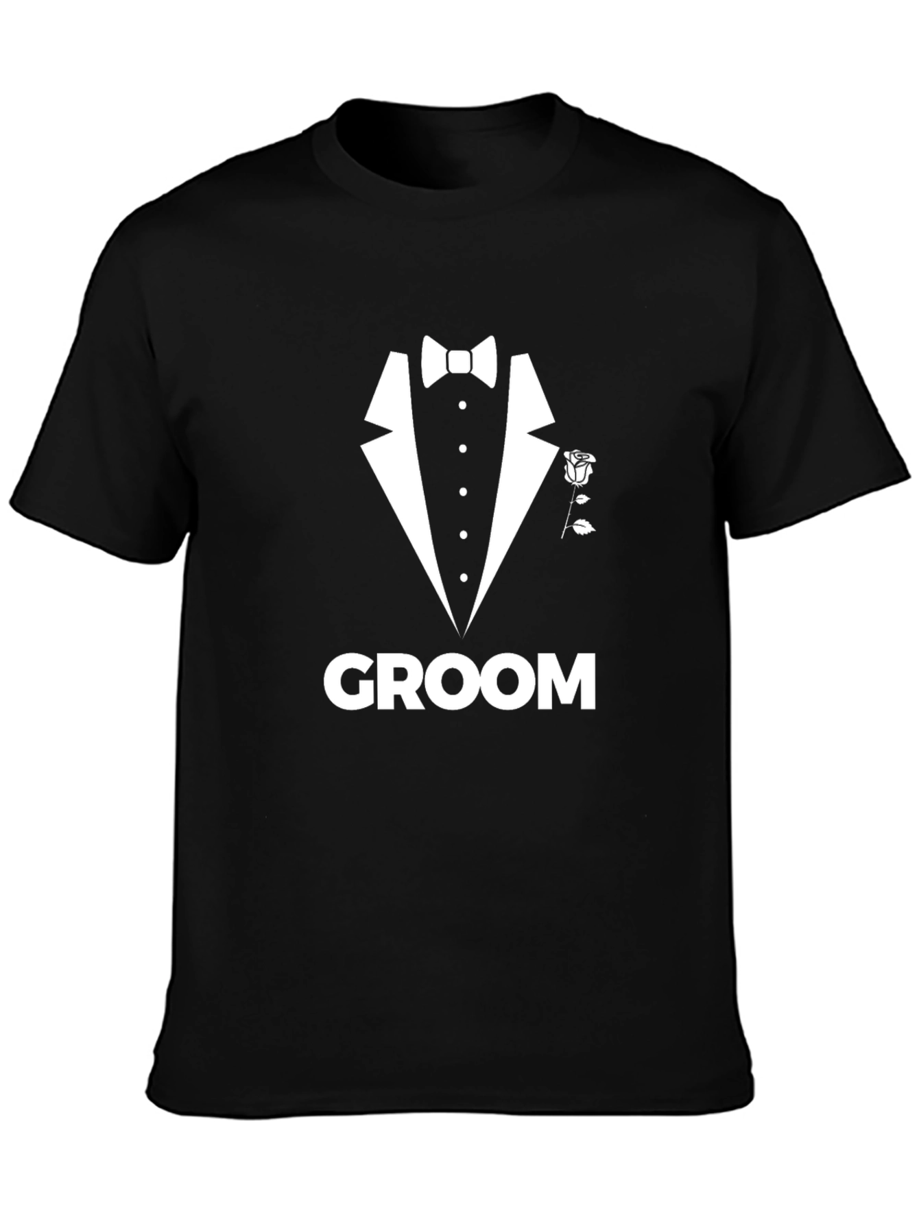 Groom Tuxedo T-Shirt - Wedding Party Apparel