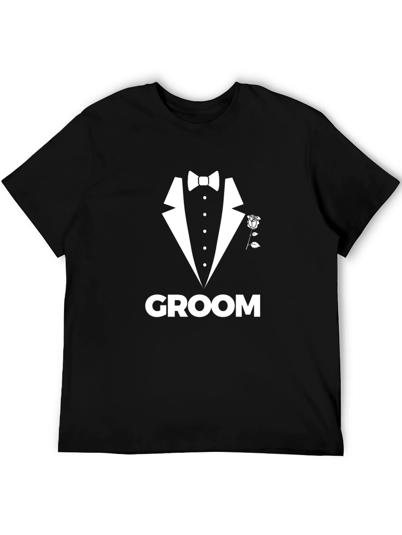 Groom Tuxedo T-Shirt - Wedding Party Apparel