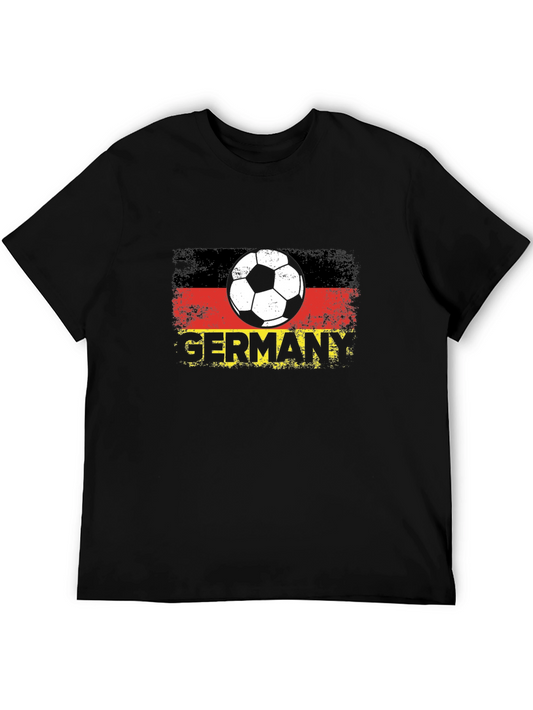 Germany Flag Soccer Ball T-Shirt