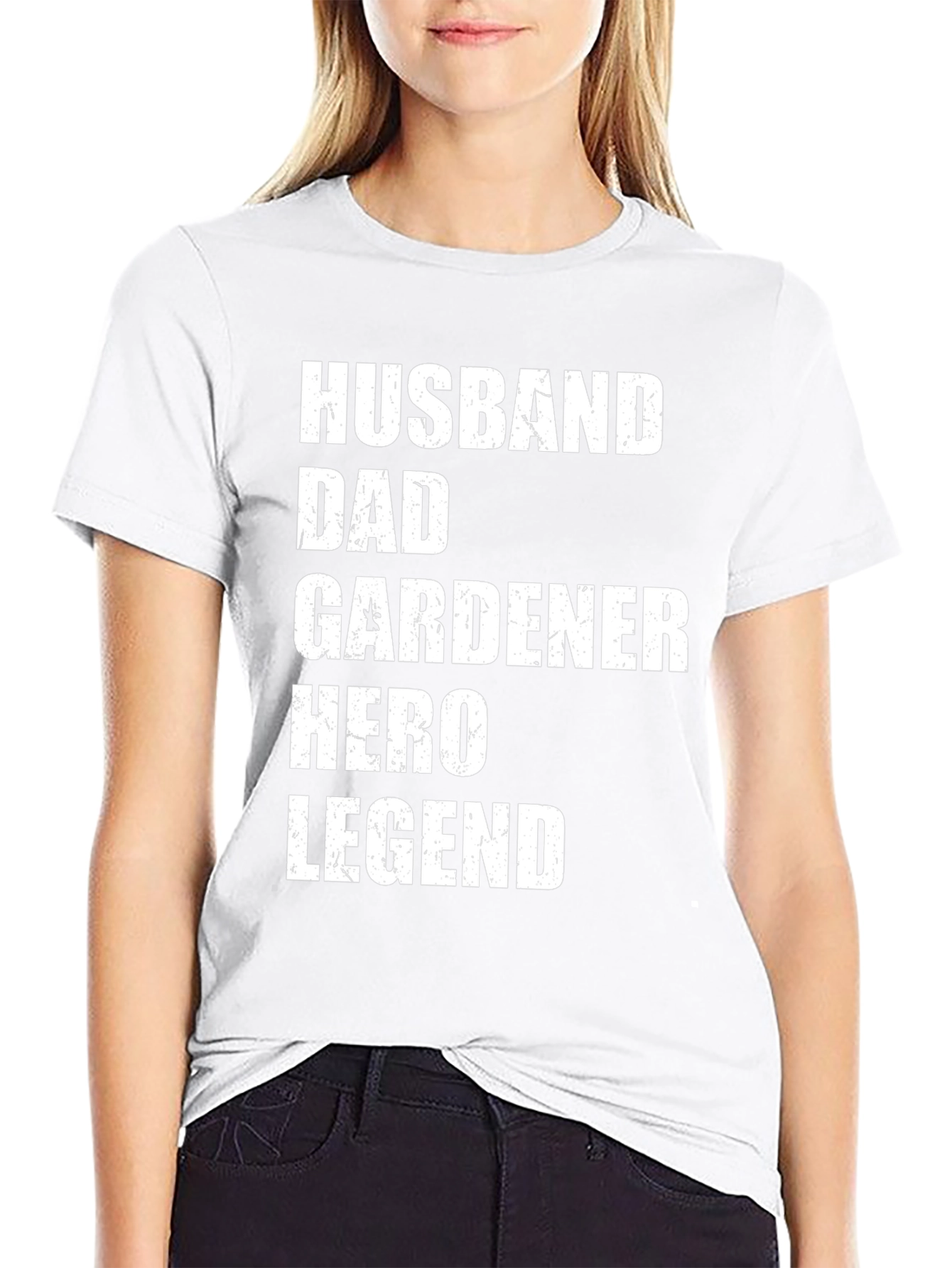 Husband Dad Gardener Hero Legend T-Shirt