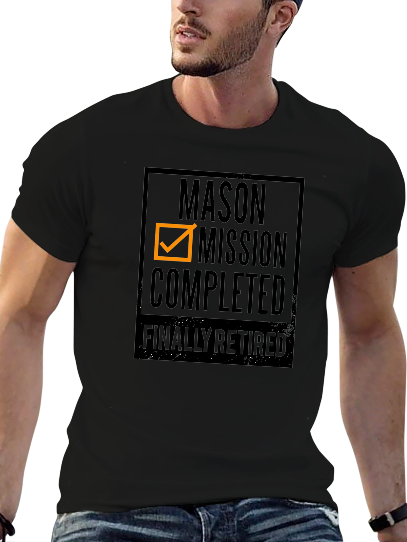 Mason Mission Completed Retired T-Shirt