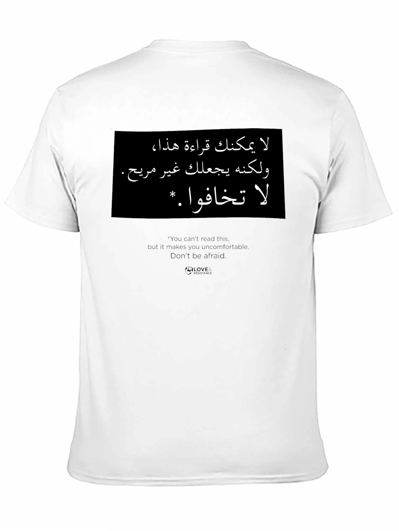 Arabic Text Graphic T-Shirt