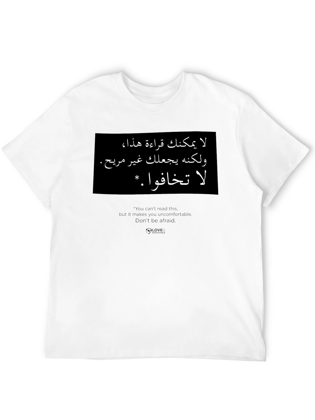 Arabic Text Graphic T-Shirt