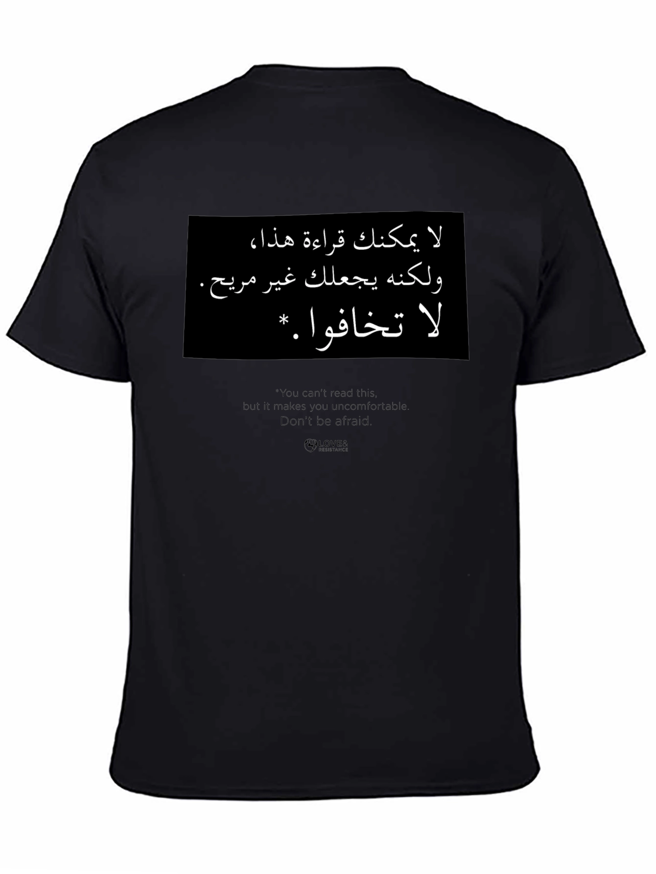 Arabic Text Graphic T-Shirt
