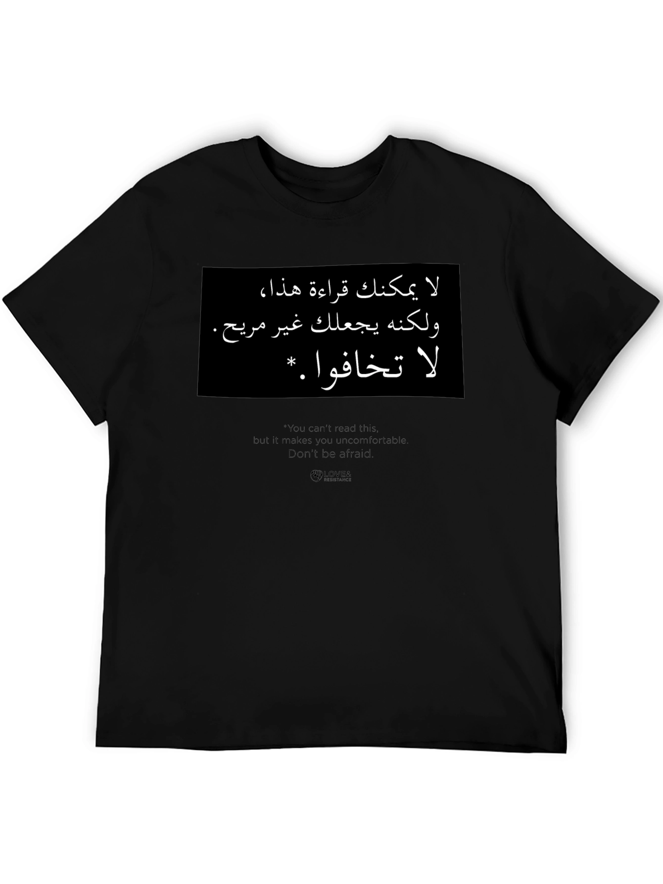 Arabic Text Graphic T-Shirt