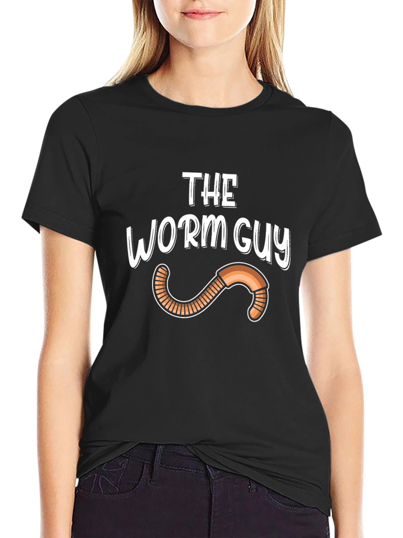 The Worm Guy T-Shirt - Funny Graphic Tee