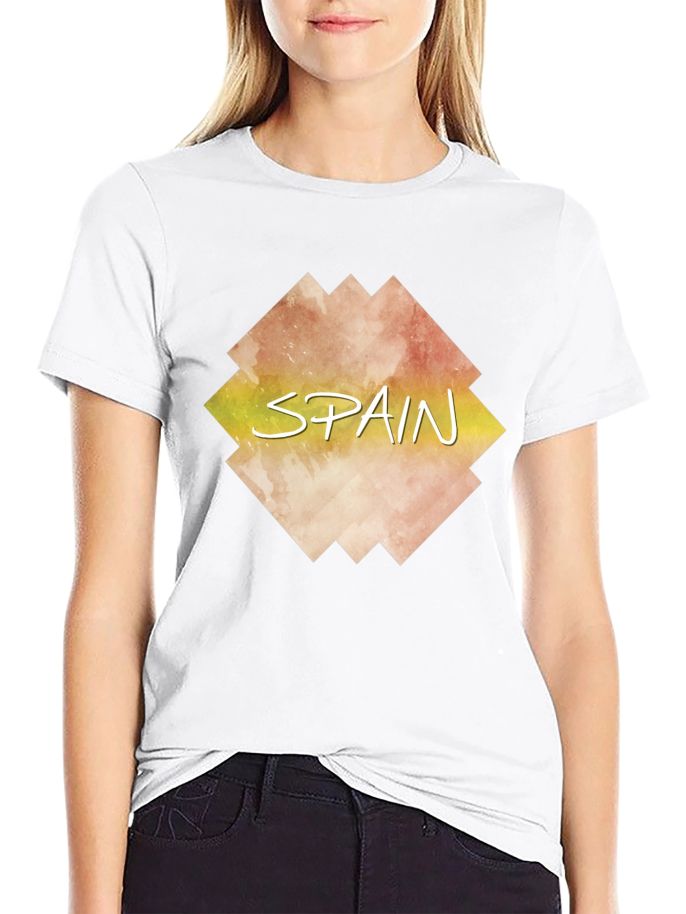 Spain Graphic Tee - Modern Tourist Souvenir Shirt