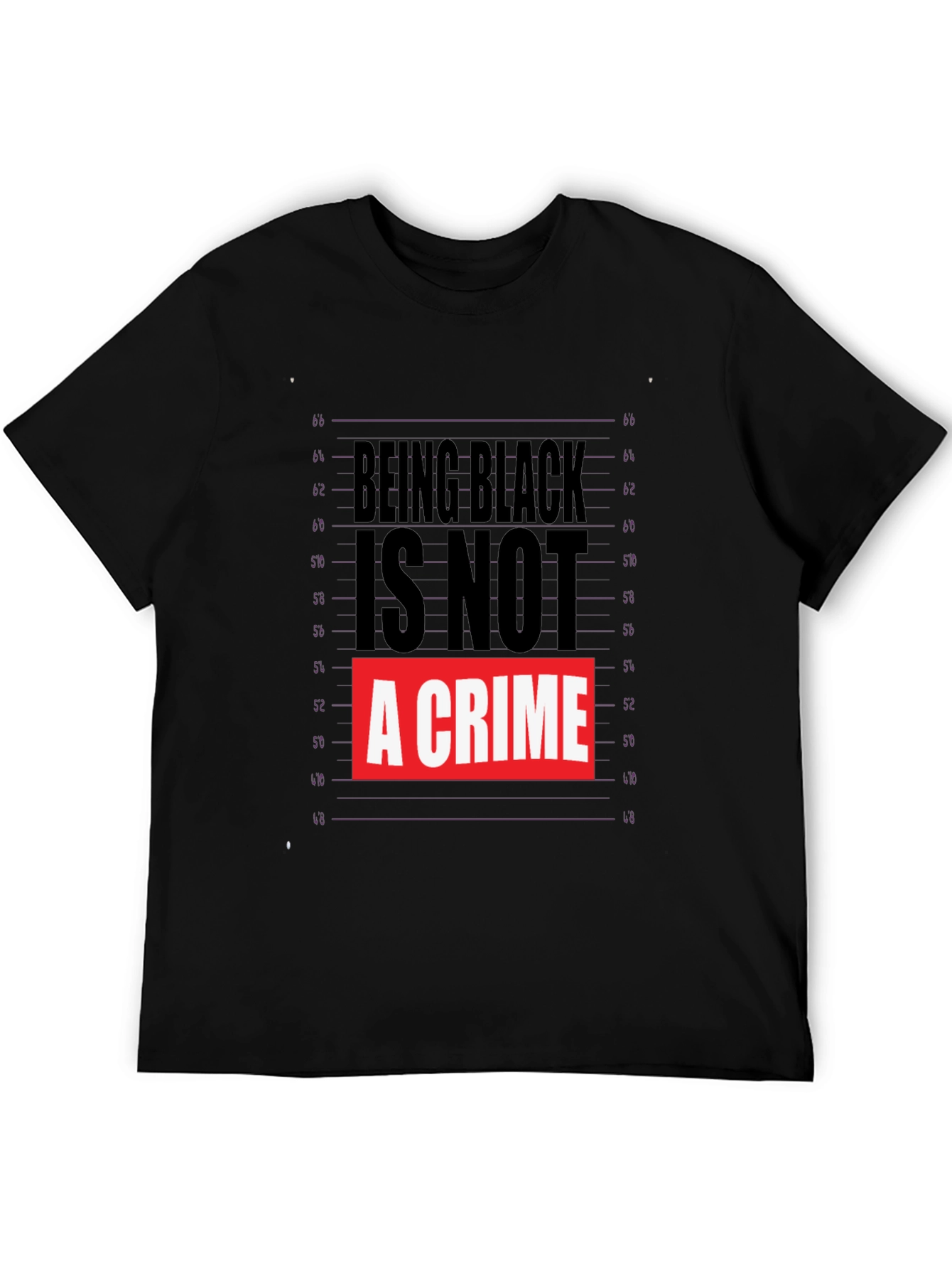 Being Black Is Not a Crime Graphic T-Shirt