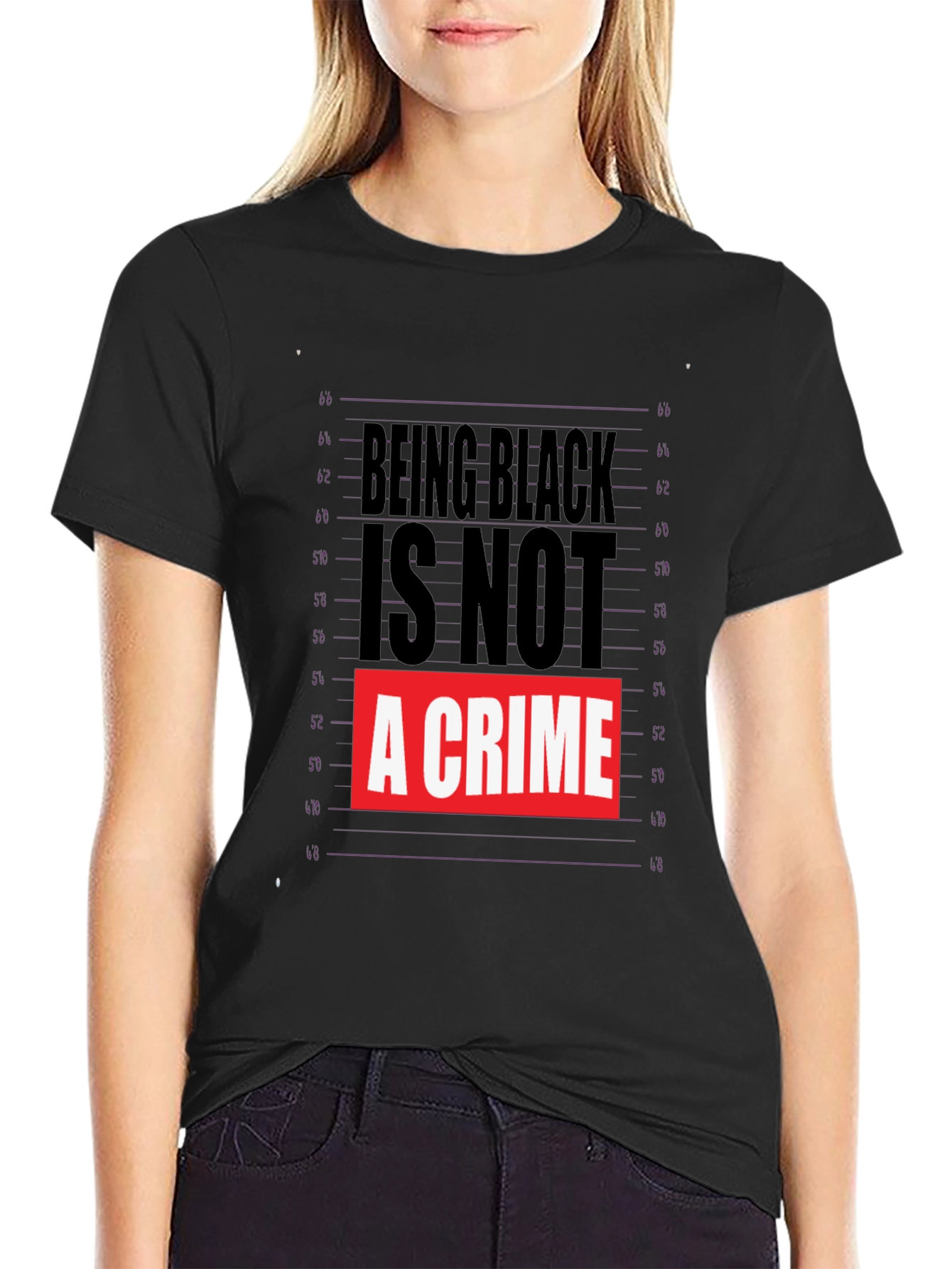 Being Black Is Not a Crime Graphic T-Shirt