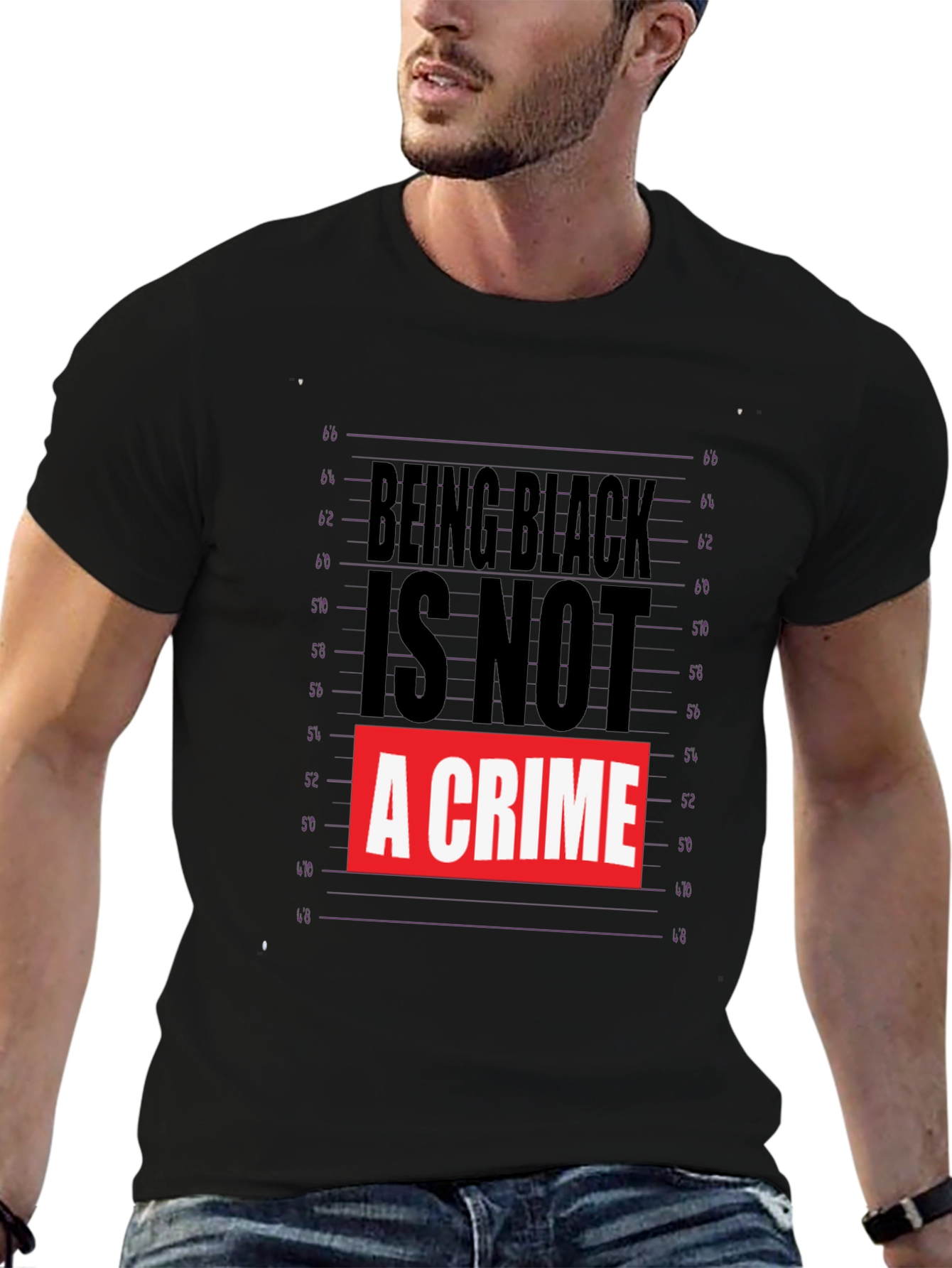 Being Black Is Not a Crime Graphic T-Shirt