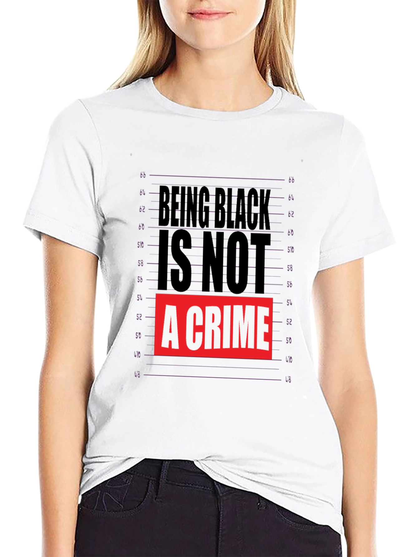 Being Black Is Not a Crime Graphic T-Shirt