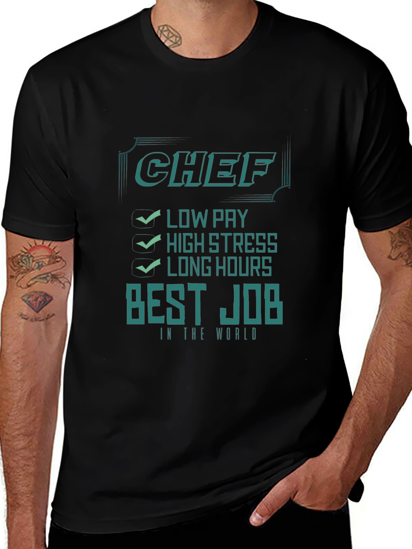 Chef T-Shirt: Best Job in the World