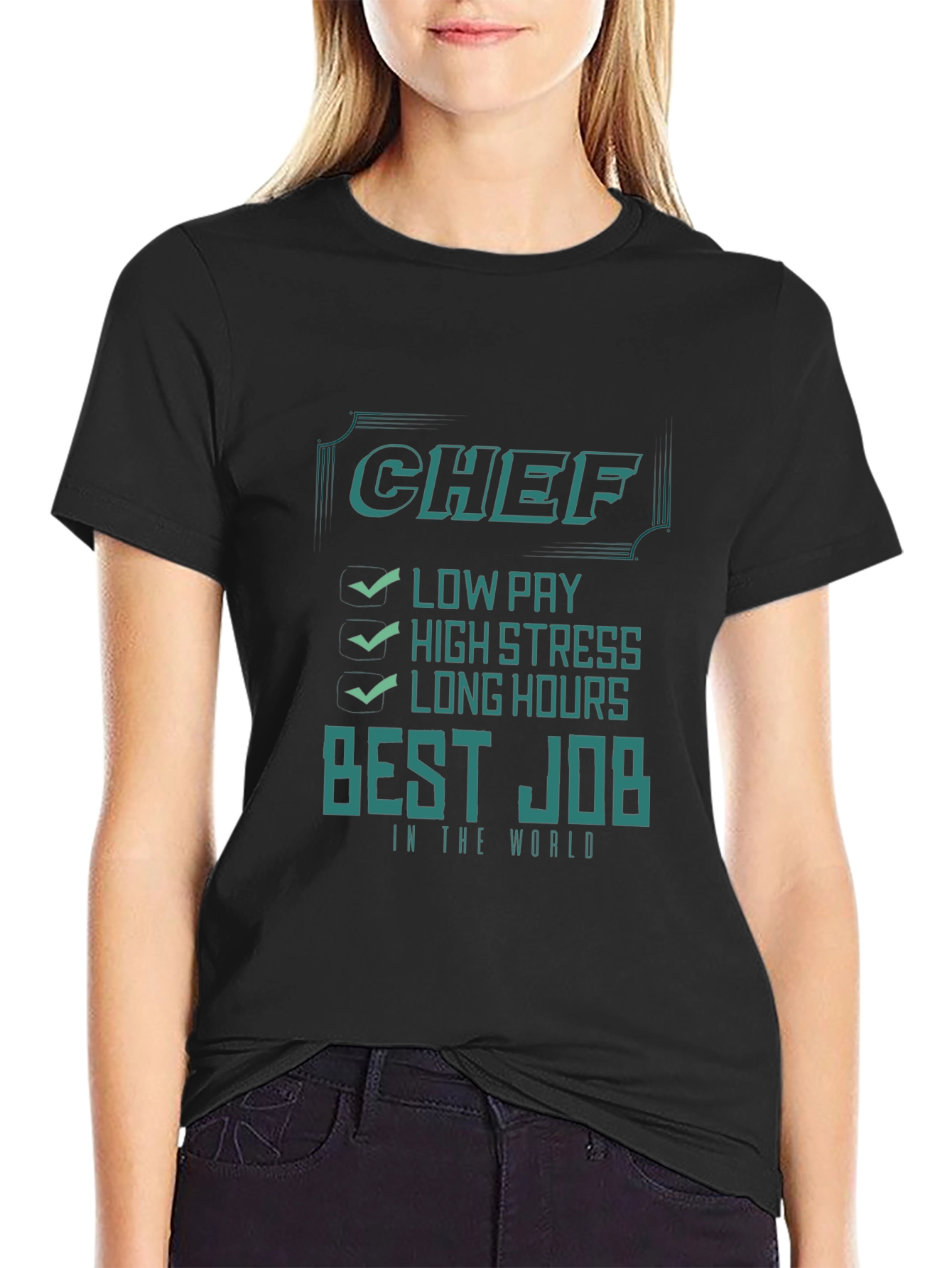 Chef T-Shirt: Best Job in the World
