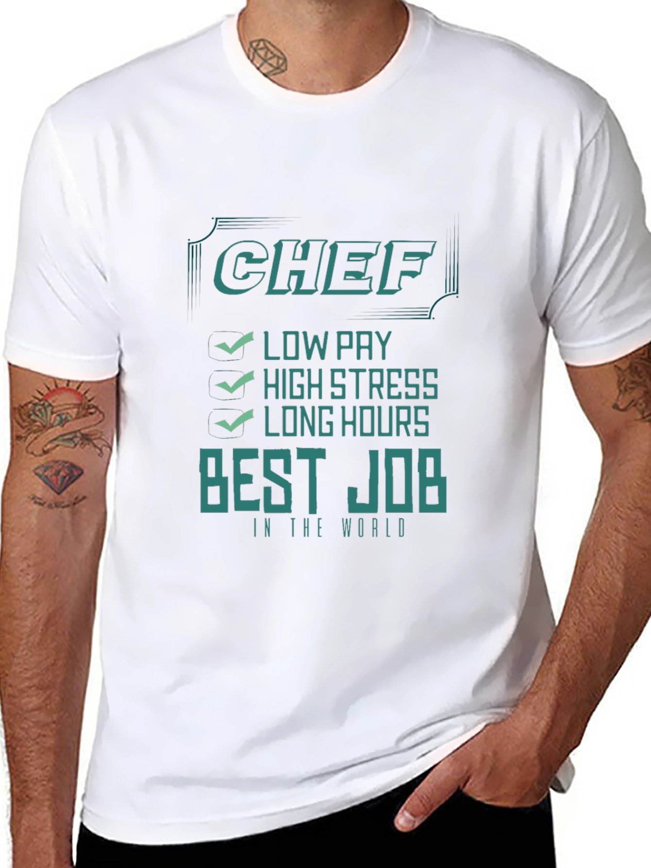 Chef T-Shirt: Best Job in the World