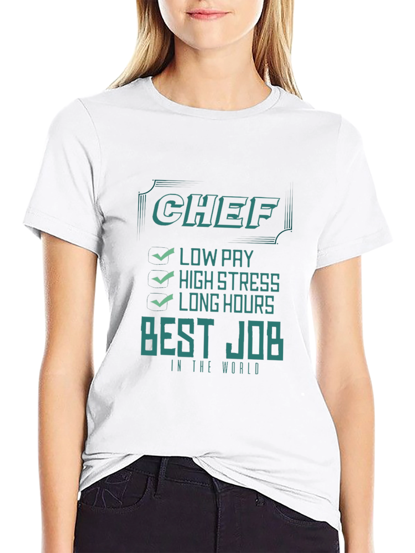 Chef T-Shirt: Best Job in the World