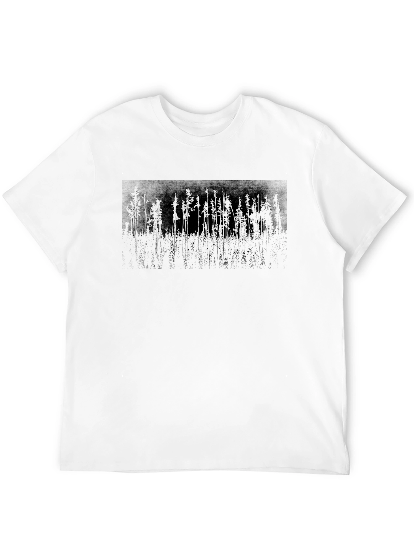 Dark Forest Graphic Tee - Mens Black T-Shirt