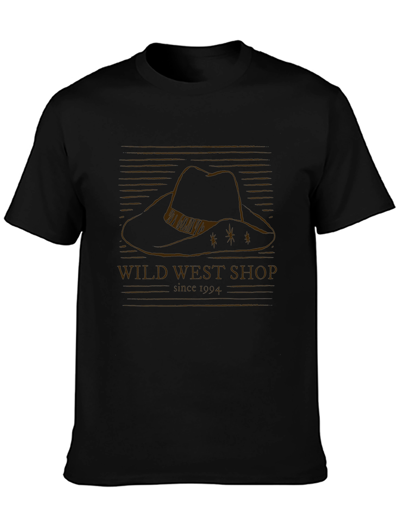 Wild West Shop Black T-Shirt