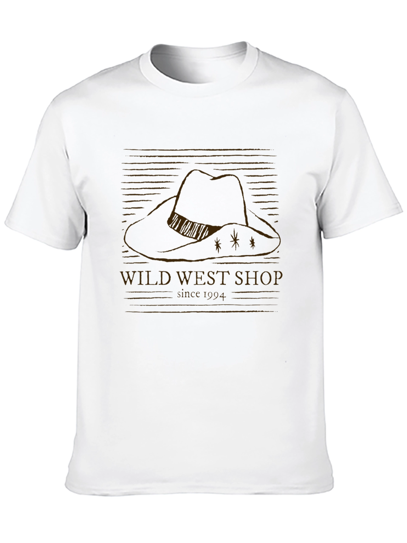 Wild West Shop Black T-Shirt
