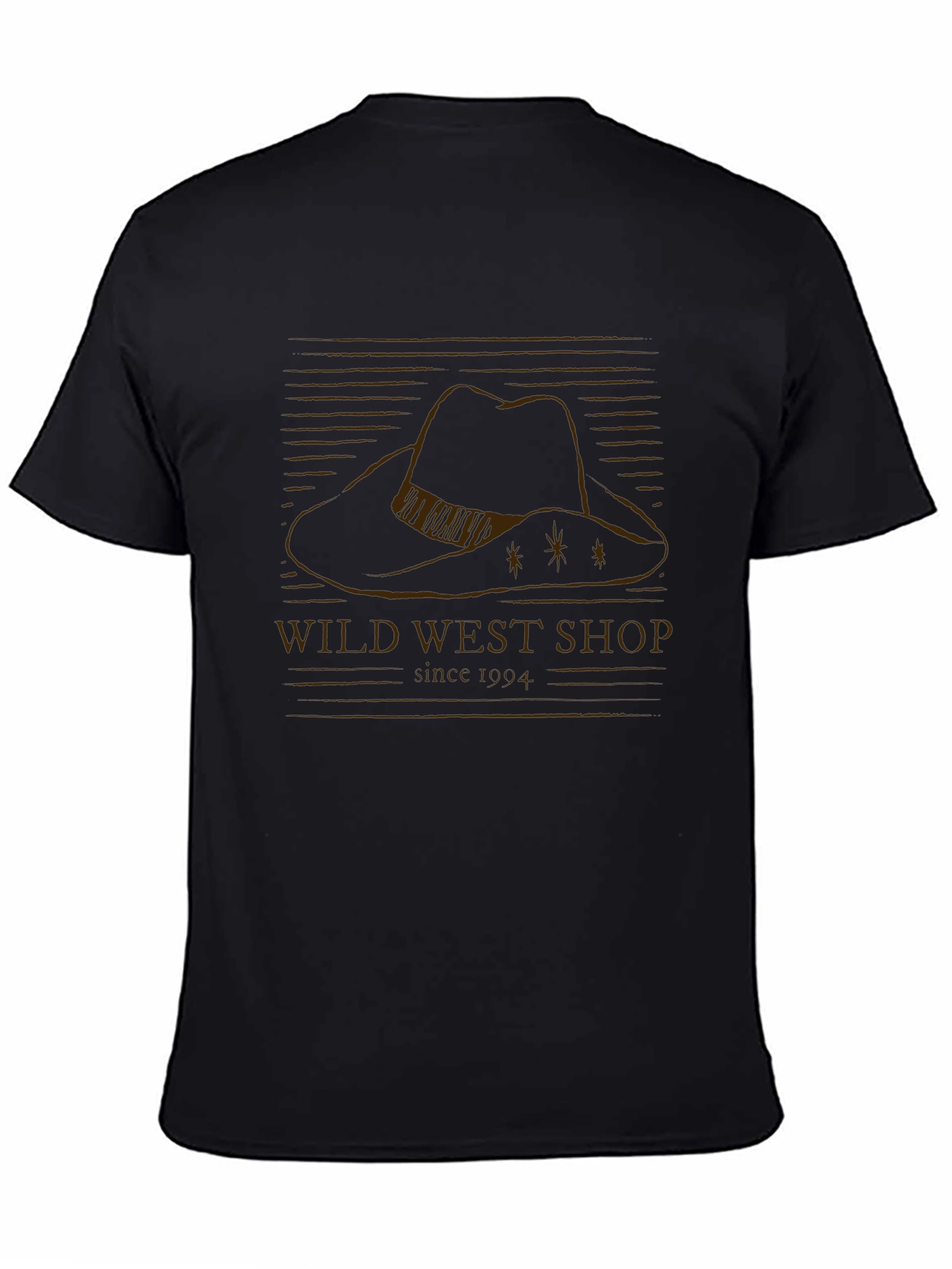 Wild West Shop Black T-Shirt