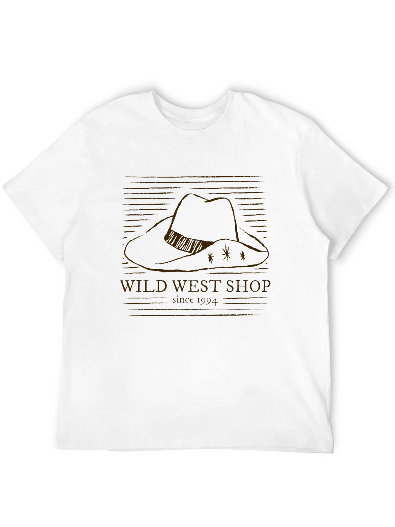 Wild West Shop Black T-Shirt