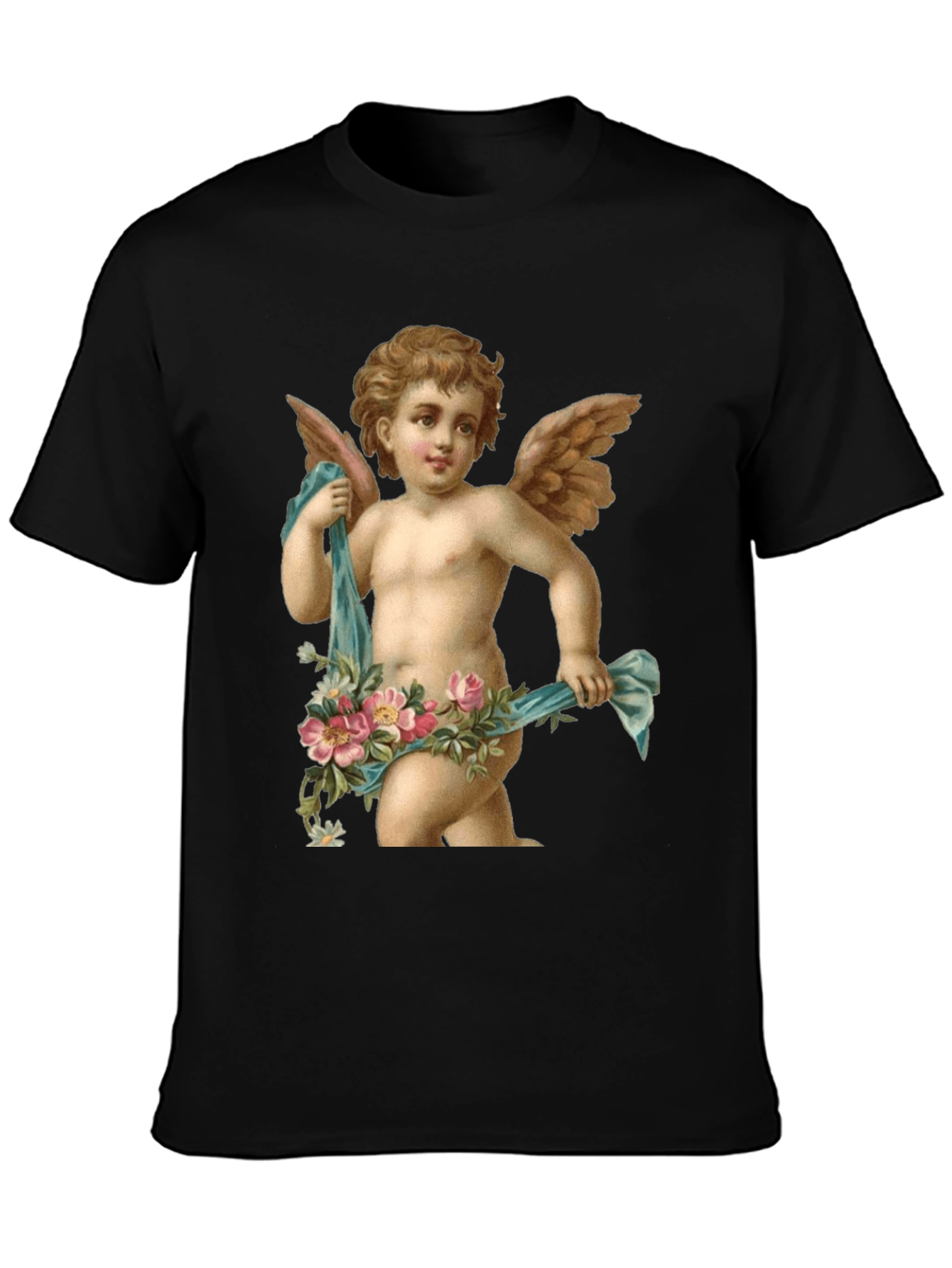 Cherub Graphic Tee - Angelic Style