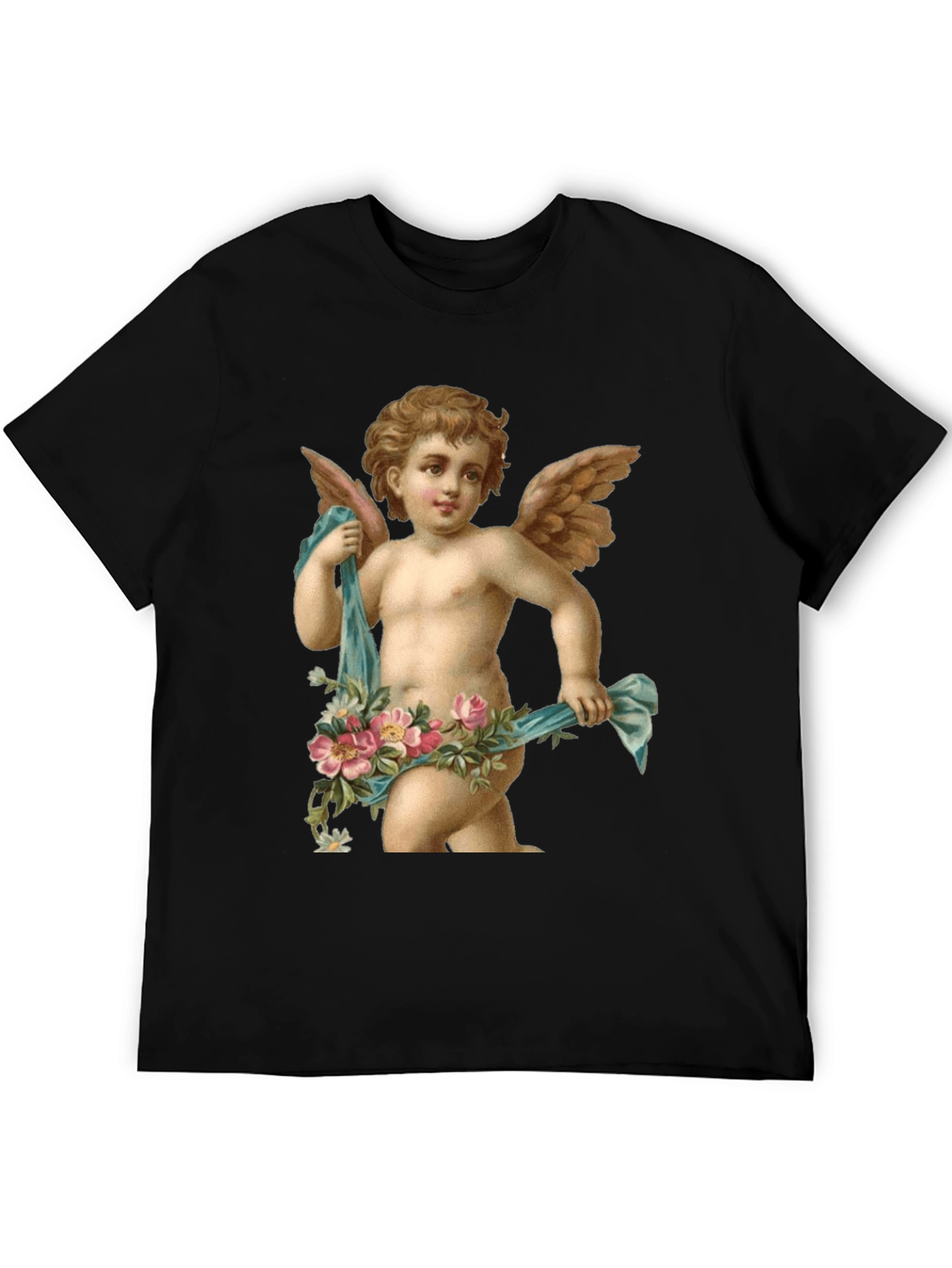 Cherub Graphic Tee - Angelic Style
