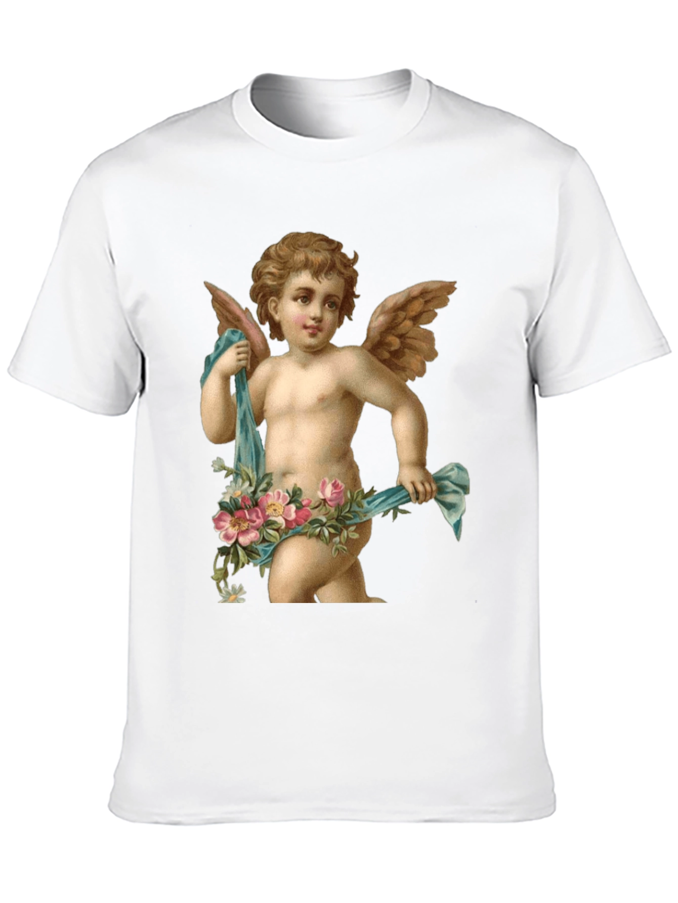 Cherub Graphic Tee - Angelic Style