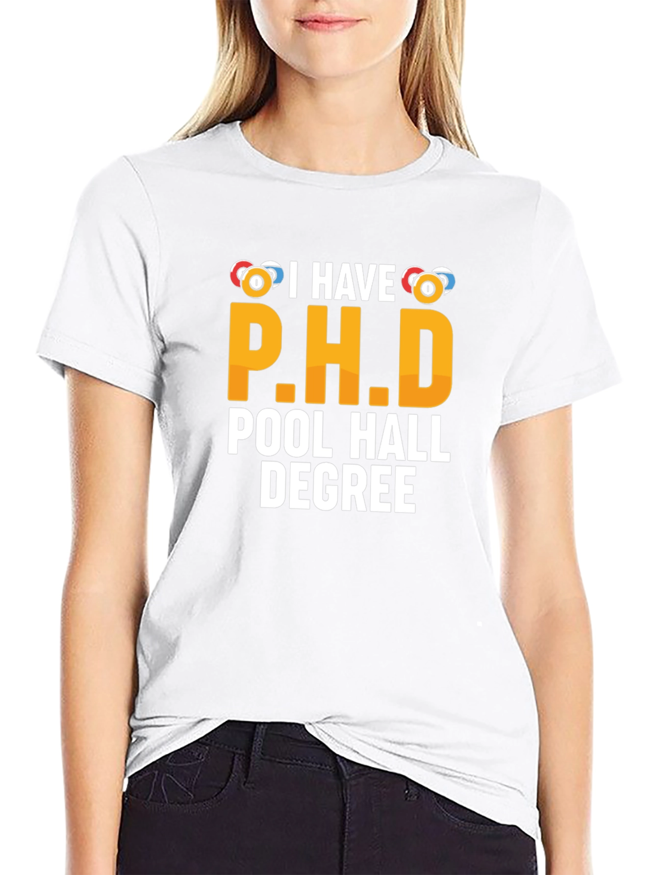 Pool Hall Degree T-Shirt - Funny Billiards Gift