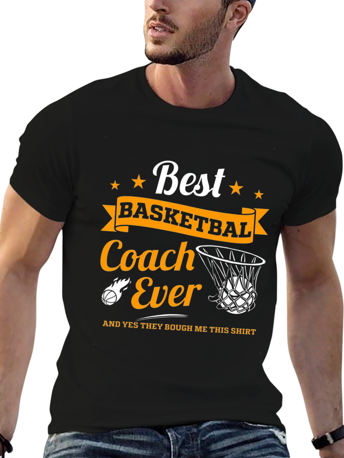 Best Basketball Coach Ever Graphic Tee