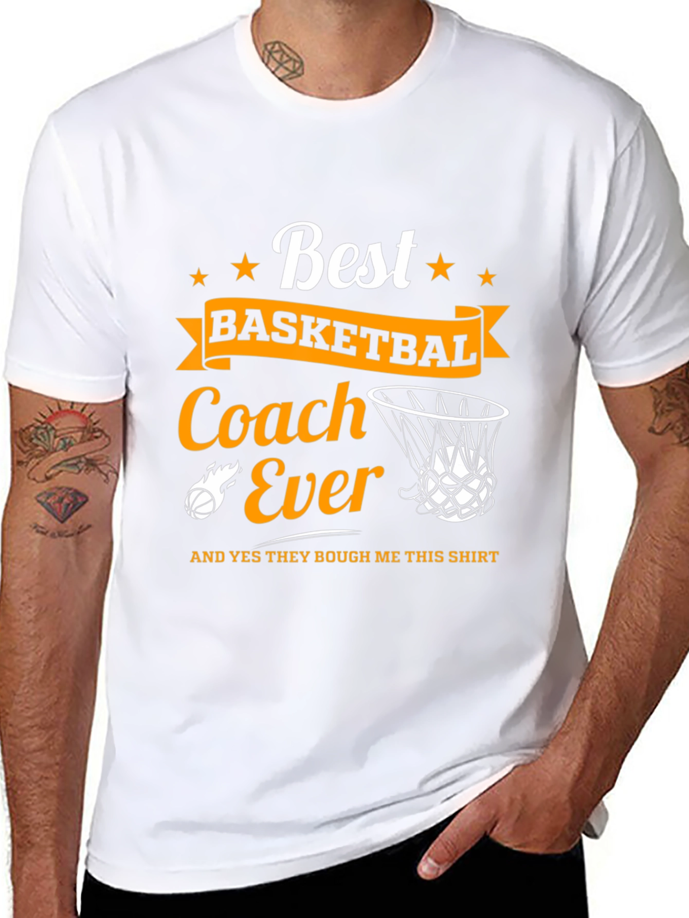 Best Basketball Coach Ever Graphic Tee