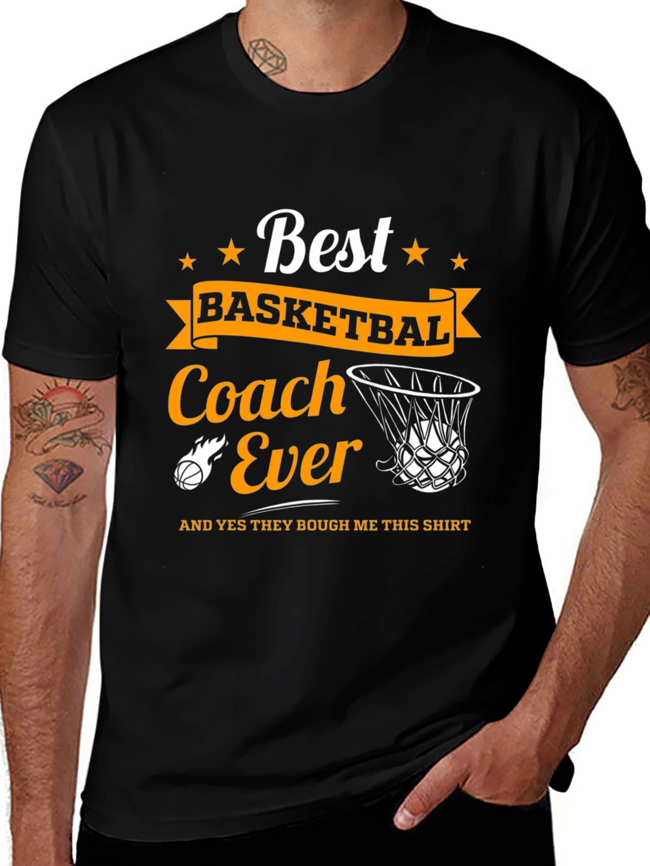 Best Basketball Coach Ever Graphic Tee