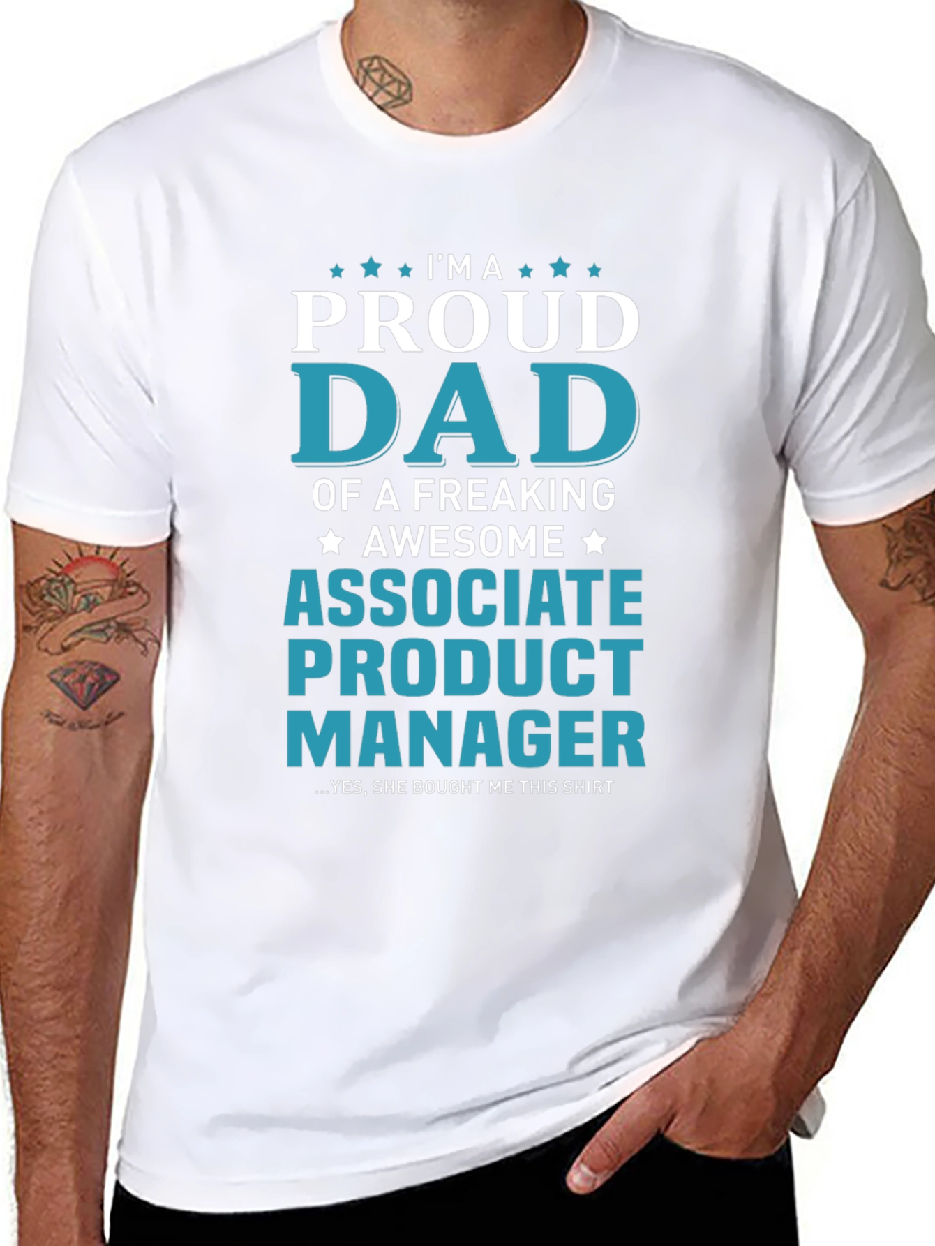 Proud Dad Associate Product Manager T-Shirt