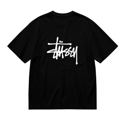 Stussy Stock Logo Tee | Premium 200g Cotton | Classic Streetwear Style | Sizes S–3XL