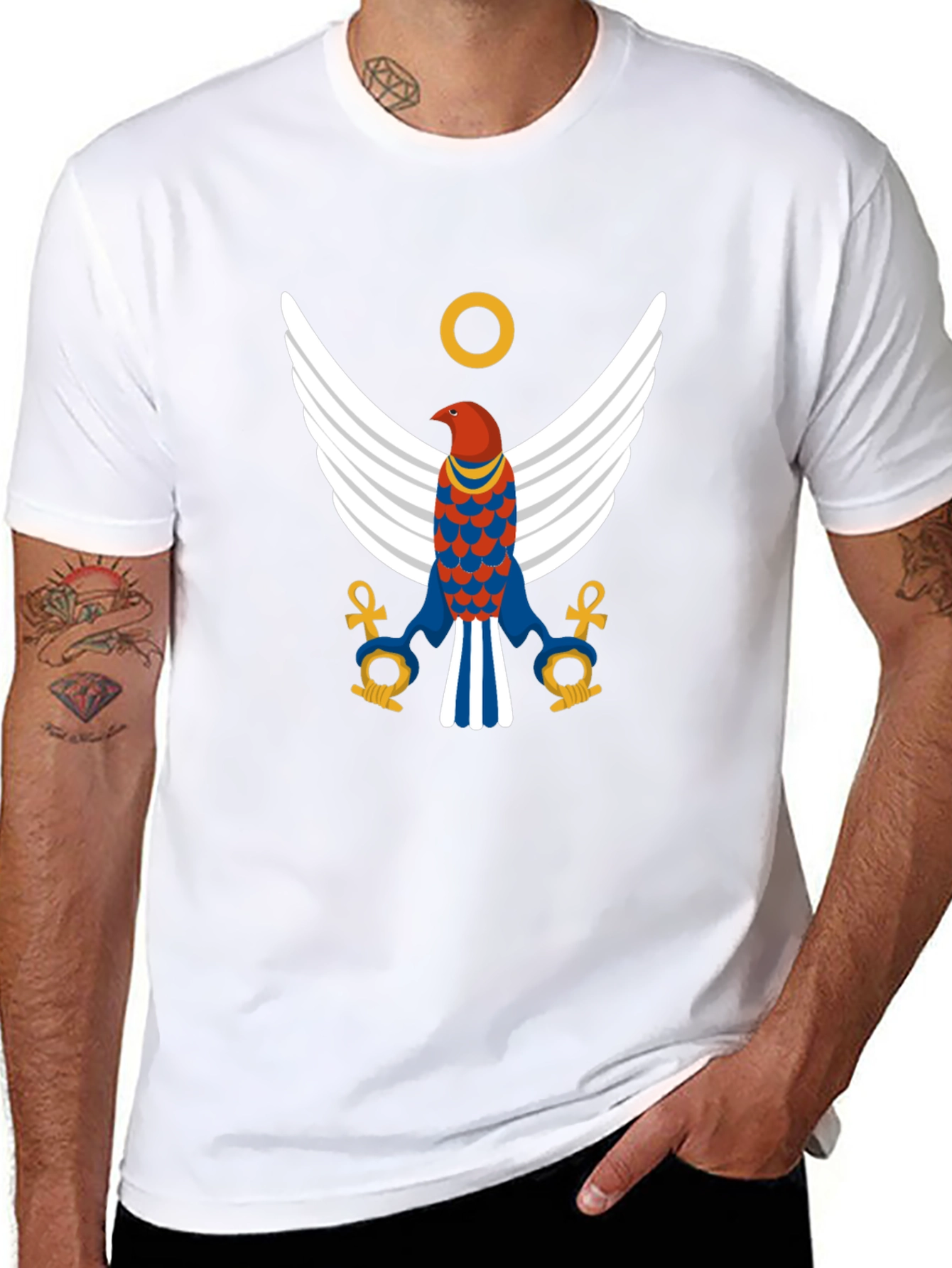 Egyptian Horus T-Shirt - Unique Design
