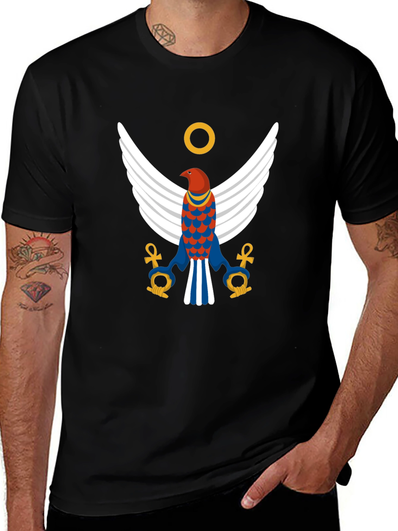 Egyptian Horus T-Shirt - Unique Design