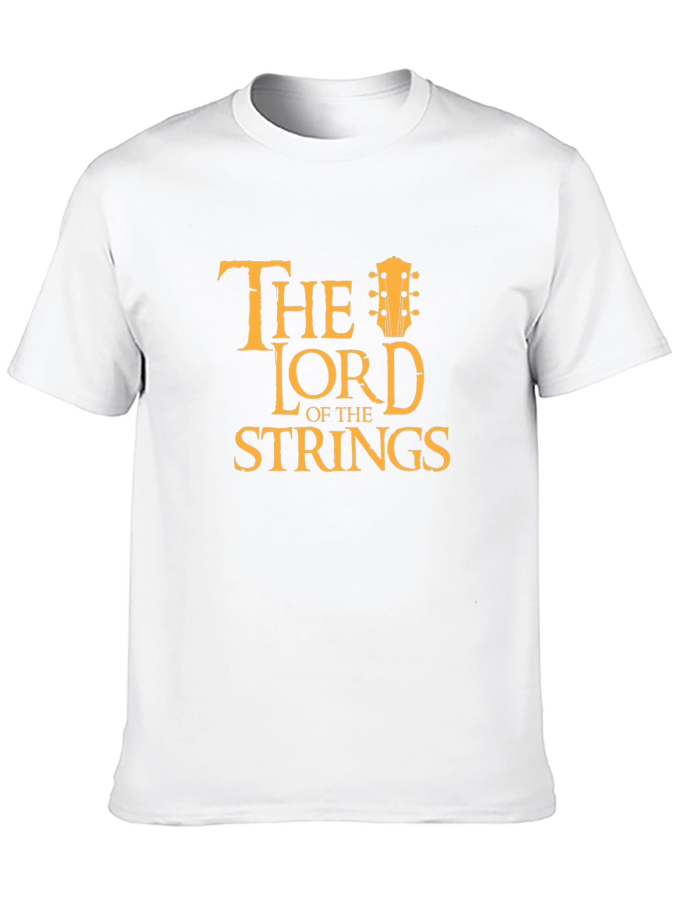 Lord of the Strings Black T-Shirt