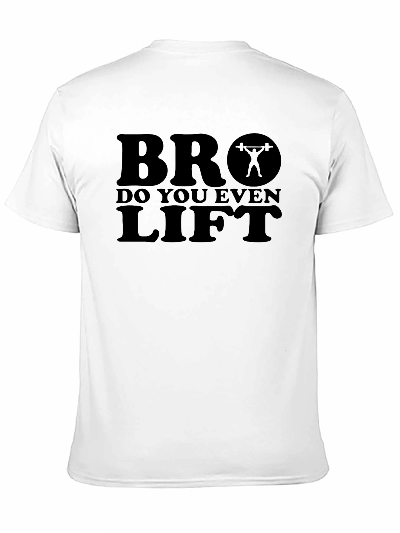 Bro Do You Even Lift? Black Graphic T-Shirt