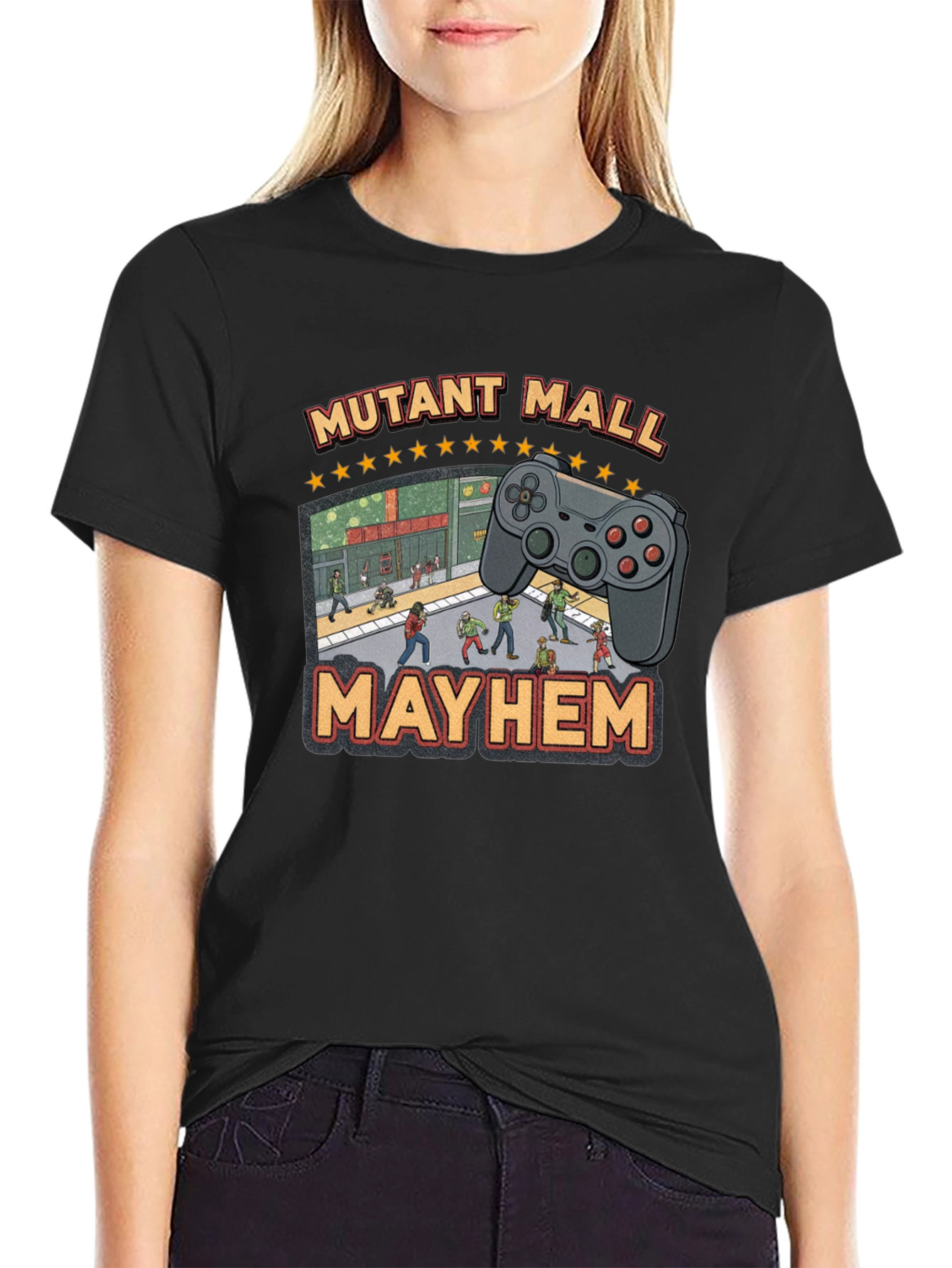 Mutant Mall Mayhem Graphic T-Shirt