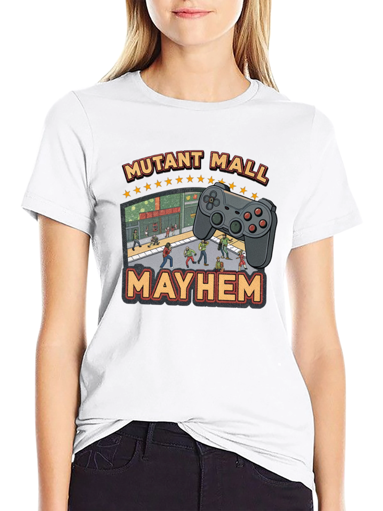 Mutant Mall Mayhem Graphic T-Shirt