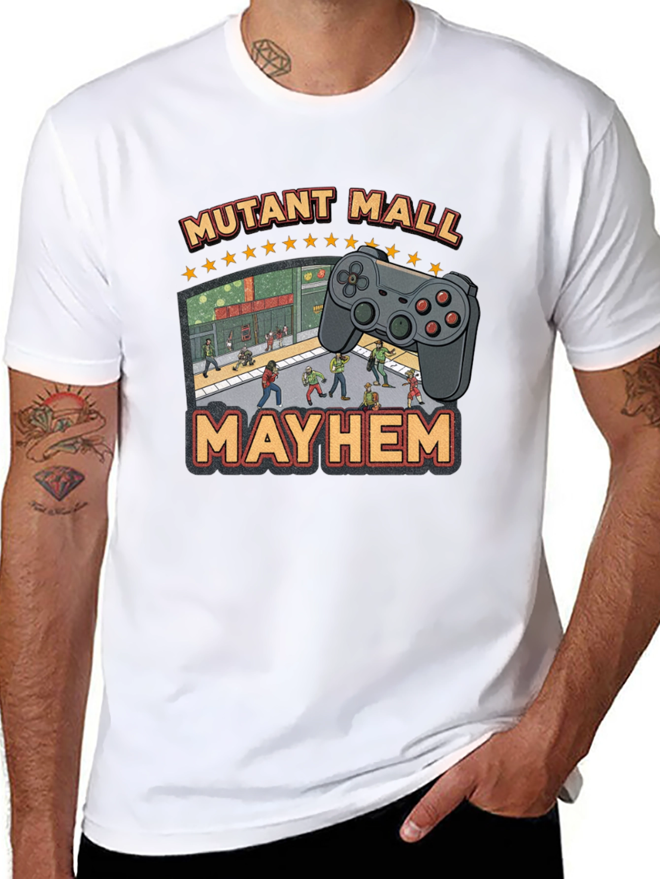 Mutant Mall Mayhem Graphic T-Shirt