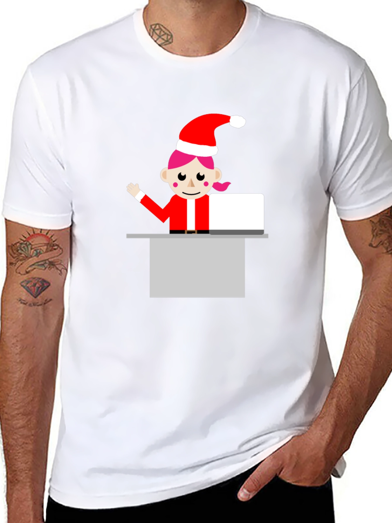 Whimsical Holiday Character T-Shirt