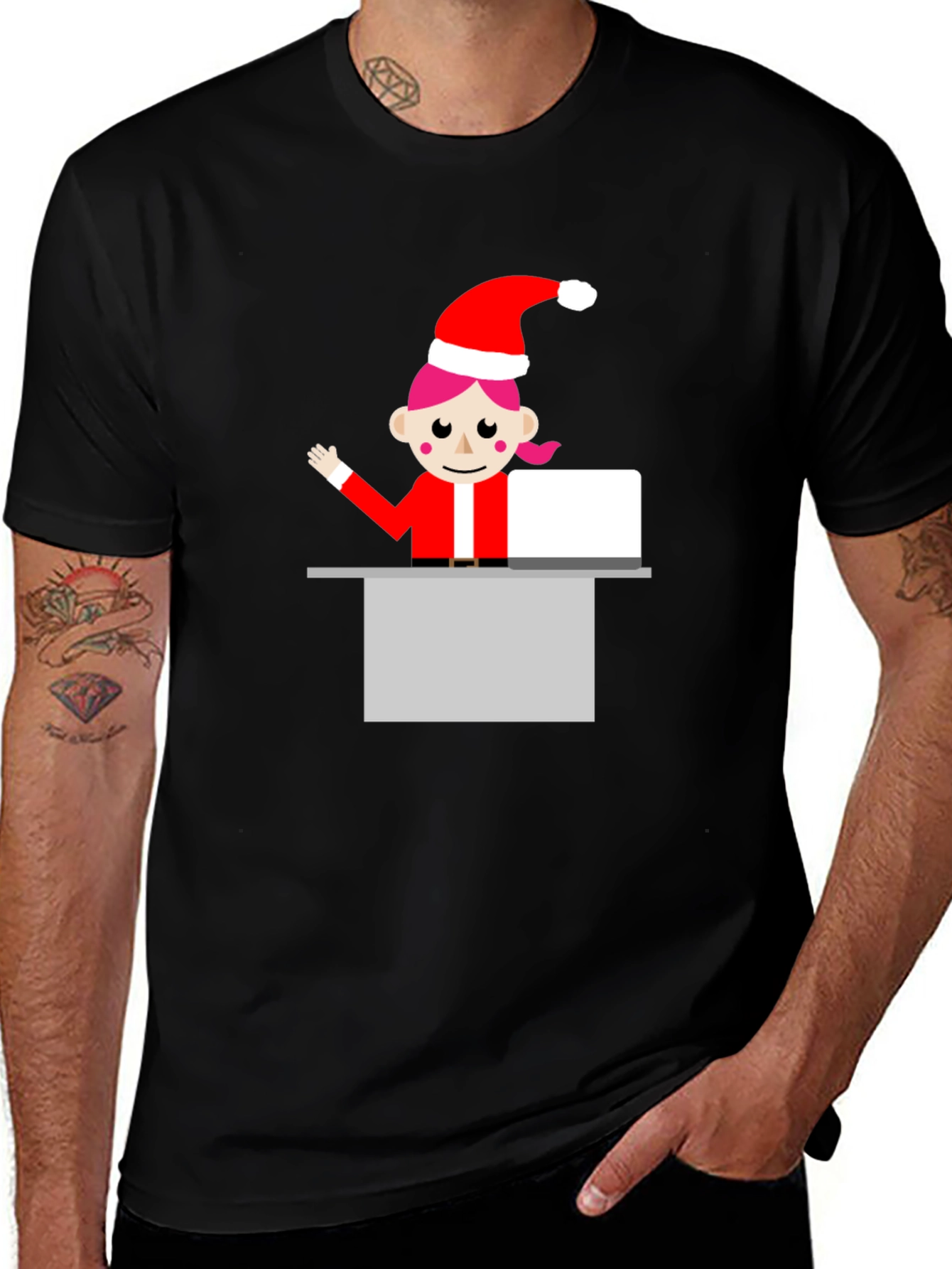 Whimsical Holiday Character T-Shirt